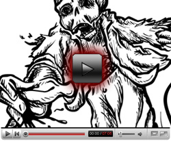 How to draw a zombie!!